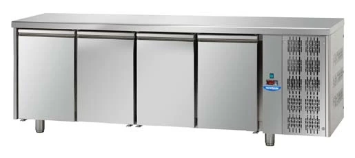 Stół chłodniczy z 4 drzwiami skrzydłowymi Blachy 600x400