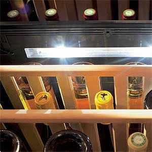 Witryna Chłodnicza na Wino 3-Strefowa