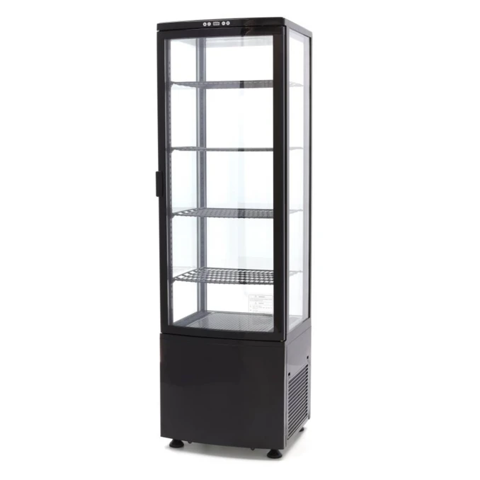 Witryna Chłodnicza Ekspozycyjna | Sklepowa 235l  | BLACK
