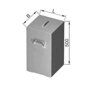 Pojemnik na Odpadki 350x350x650(h) mm