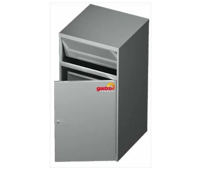 Kosz na Śmieci z Pojemnikiem  600x 600x1200(h) mm.