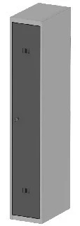Szafa BHP 1-osobowa 300x500x1700 (h) mm.