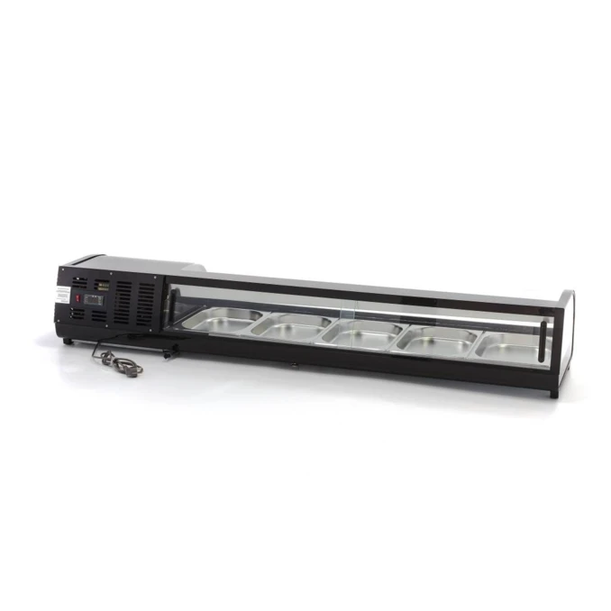Witryna chłodnicza nadstawna Sushi 8 x 1/3 GN 40mm GastroProdukt