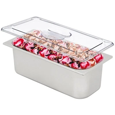 Kuweta do lodów ze stali - 5 l 360x165x120 mm