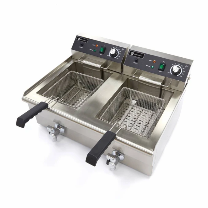Frytownica elektryczna 2 x 18l | GP.M2x18