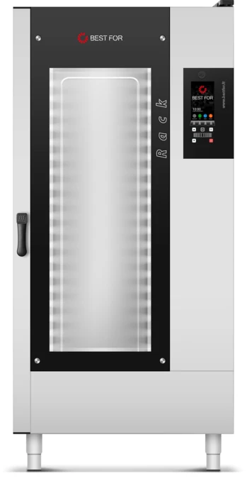 Piec Konwekcyjno-Parowy 20 x GN 1/1 | GOURMET Rack Vision | PREMIUM + Pakiet PLUS
