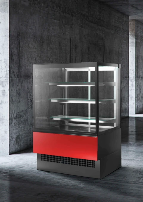 Witryna Ekspozycyjna Grzewcza LED (+65°C) | KHOT 0.9 | PREMIUM