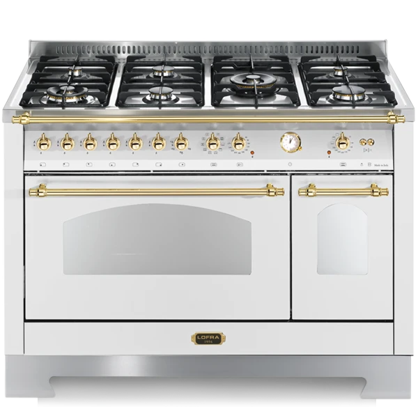 ZESTAW LOFRA | Kuchnia Gazowa | DOLCEVITA 120 | BIANCO PERLA | RBPD126MFT+E/2AEO/Z