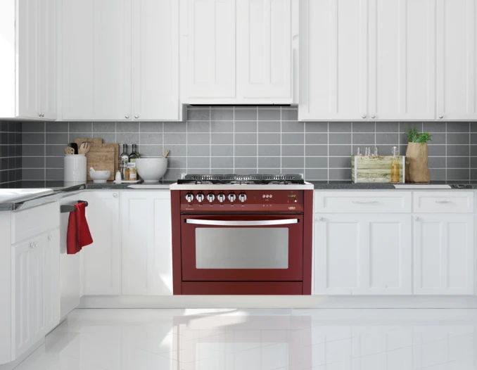 LOFRA | Kuchnia Gazowa | RAINBOW 90 | ROSSO BURGUNDY | PRG96MFT/C