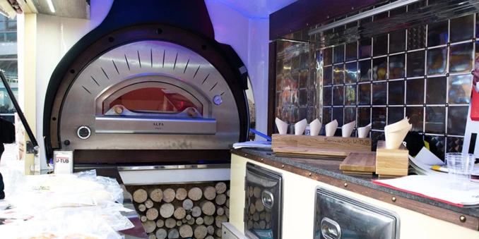 Piec do Pizzy opalany drewnem | Quattro Top | ALFA FORNI - Commercial