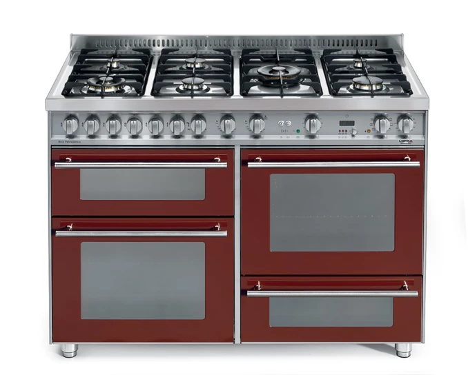 LOFRA | Kuchnia Gazowa | SPECIAL 120 | ROSSO BURGUNDY | PR126SMFET+DMFT/2AEO