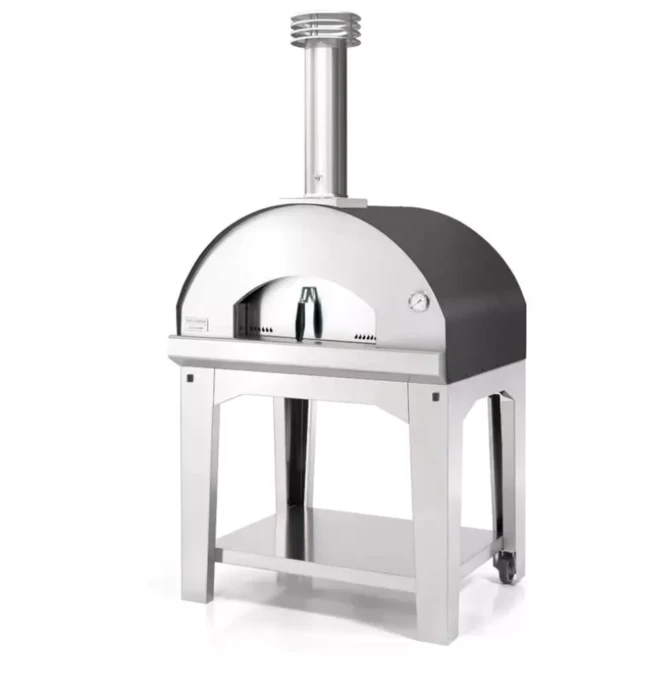 FONTANA - PIEC DO PIZZY OGRODOWY | OPALANY DREWNEM | MANGIAFUOCO | GREY