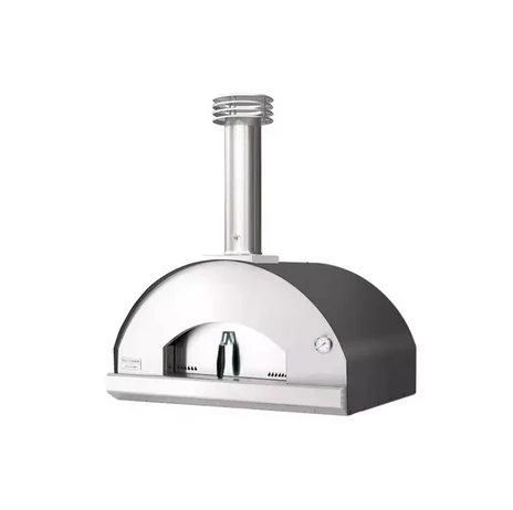 FONTANA - PIEC DO PIZZY OGRODOWY | OPALANY DREWNEM | MANGIAFUOCO | TOP | GREY