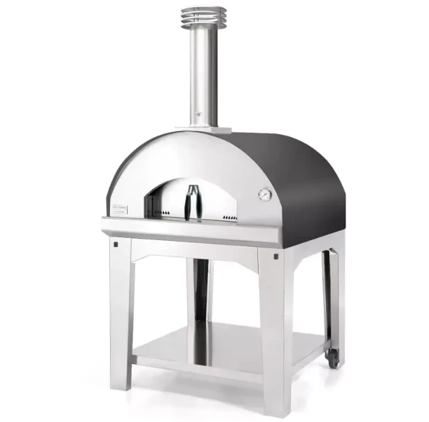 FONTANA - PIEC DO PIZZY OGRODOWY | OPALANY DREWNEM | MARINARA | GREY