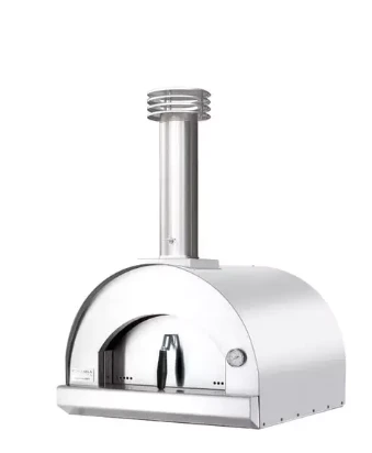 FONTANA - PIEC DO PIZZY OGRODOWY | OPALANY DREWNEM | MARGHERITA | TOP | INOX