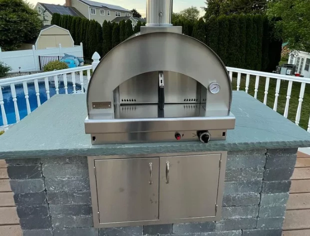FONTANA - PIEC DO PIZZY OGRODOWY | GAZOWY | MARGHERITA | TOP | GREY