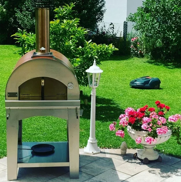 FONTANA - PIEC DO PIZZY OGRODOWY | GAZOWY | MARGHERITA | GREY