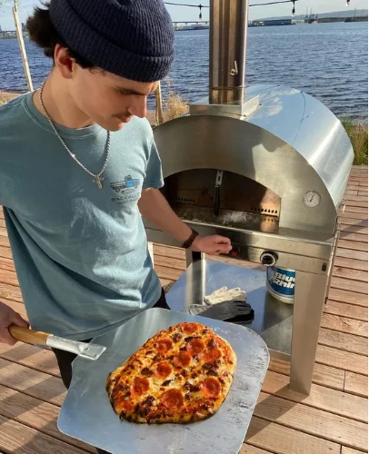 FONTANA - PIEC DO PIZZY OGRODOWY | GAZOWY | MANGIAFUOCO | RED