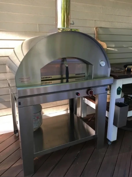 FONTANA - PIEC DO PIZZY OGRODOWY | GAZOWY | MANGIAFUOCO | RED