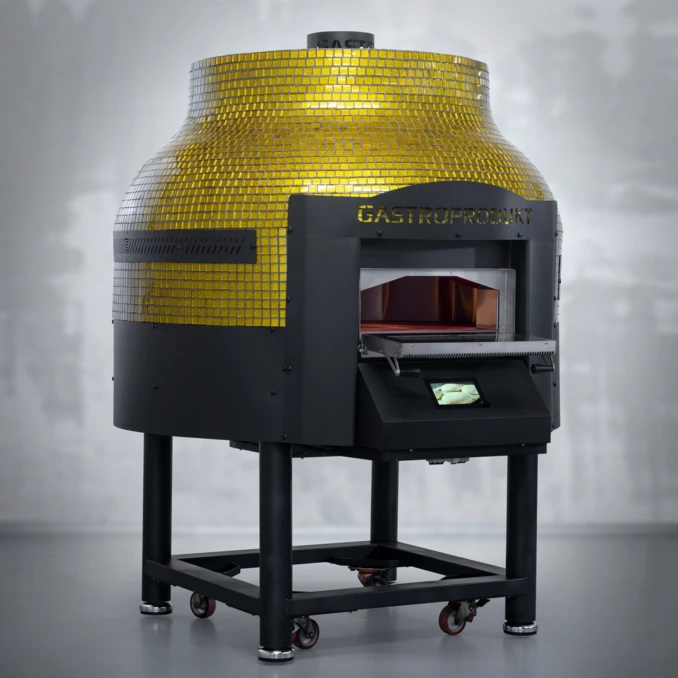 Piec obrotowy do pizzy elektryczny | GALADRI GOLD - 6 x Ø 300mm