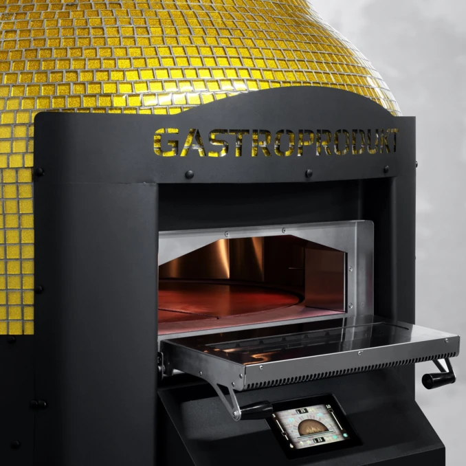 Piec obrotowy do pizzy elektryczny | GALADRI GOLD - 6 x Ø 300mm
