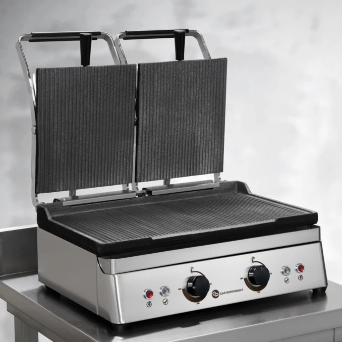 Grill kontaktowy Podwójny PANINI DOUBLE | PREMIUM