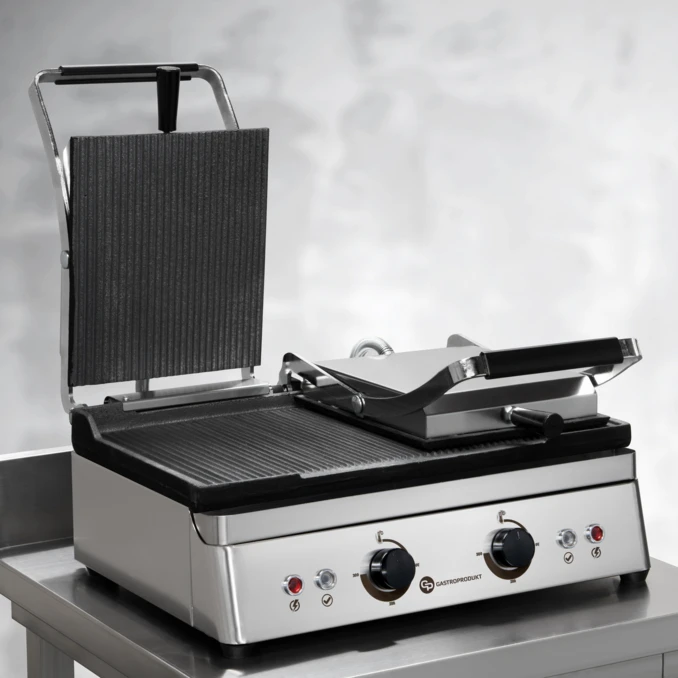 Grill kontaktowy Podwójny PANINI DOUBLE | PREMIUM
