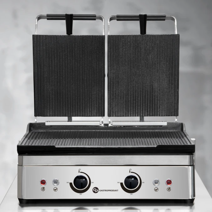 Grill kontaktowy Podwójny PANINI DOUBLE | PREMIUM