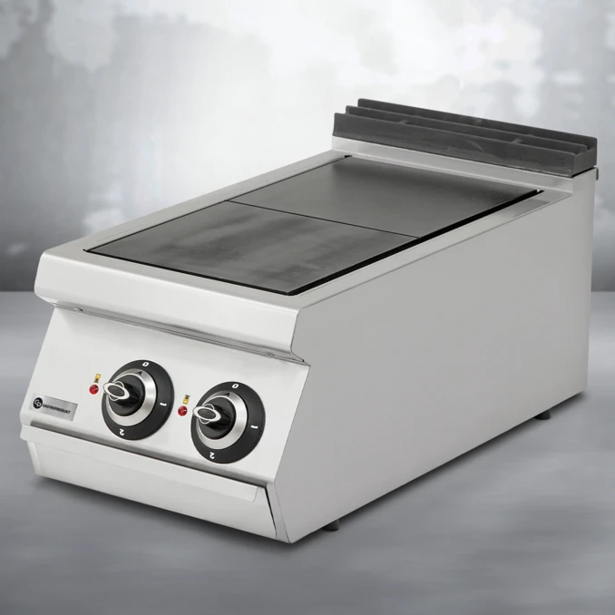 Kuchnia elektryczna gastronomiczna 2-płytowa SOLID | TIGER 900 | PREMIUM
