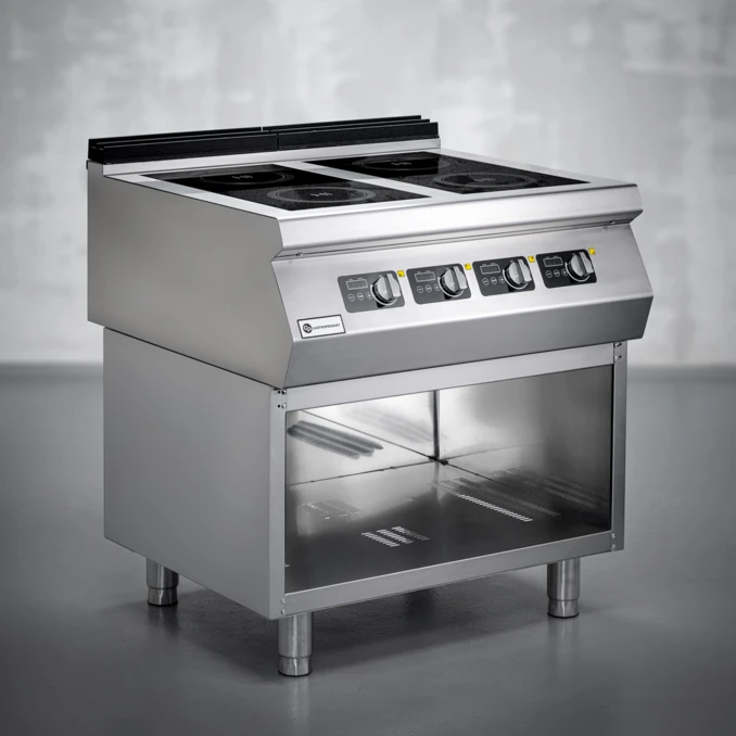 Kuchnia indukcyjna gastronomiczna 4-polowa | TIGER 700 | 12 kW | PREMIUM