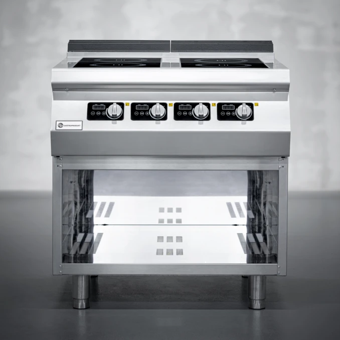 Kuchnia indukcyjna gastronomiczna 4-polowa | TIGER 700 | 12 kW | PREMIUM