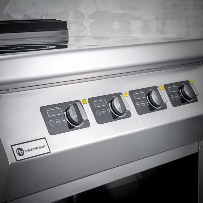 Kuchnia indukcyjna gastronomiczna 4-polowa | TIGER 700 | 12 kW | PREMIUM