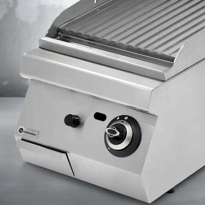 Grill gazowy – płyta ryflowana chromowana MINI | TIGER 700 | PREMIUM
