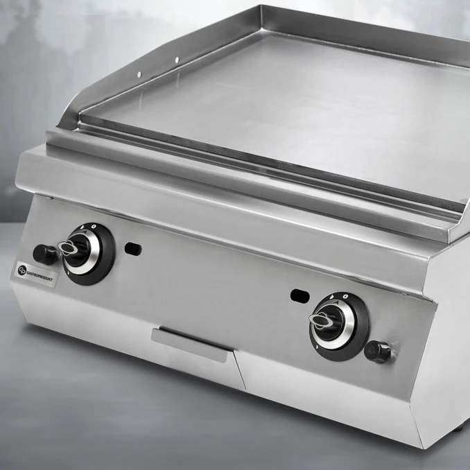 Grill gazowy – płyta gładka chromowana MEDIUM | TIGER 700 | PREMIUM