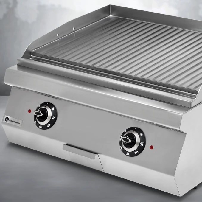 Grill elektryczny – płyta ryflowana MEDIUM | TIGER 700 | PREMIUM
