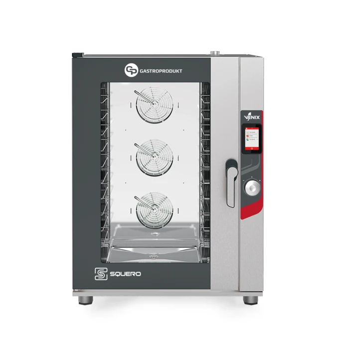 Piec piekarniczy GP | VENIX – 10 x Blachy 400x600 mm SQUERO TOUCH | NORMAL + Komora wzrostowa | garownik - 12 x Blachy 400x600 mm