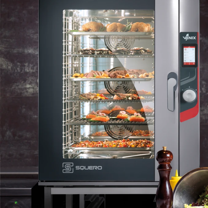 Piec piekarniczy elektryczny GP | VENIX – 16 x Blachy 400x600 mm SQUERO TOUCH | NORMAL