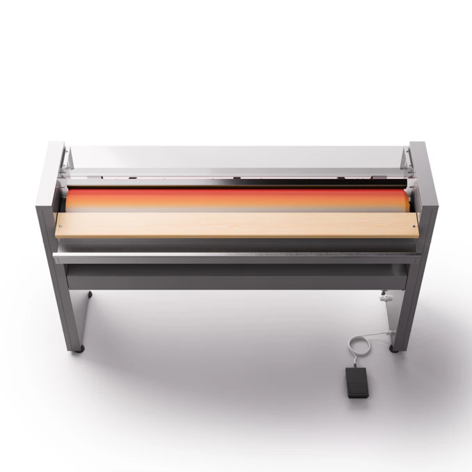 Magiel elektryczny nieckowy przemysłowy | Prasownica Mod.120/18 | 25kg/h | FOX BASIC