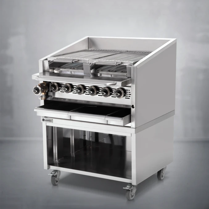 Grill gazowy cateringowy | TIGER 700 | PREMIUM