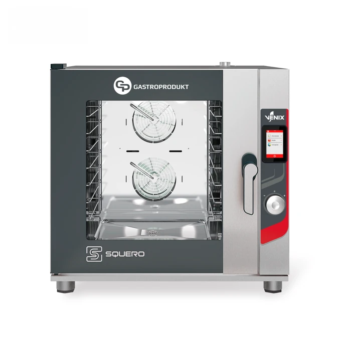 Piec piekarniczy 6 x 400x600 mm + Piec DECK z szamotem + Komora wzrostowa + Okap | SQUERO BAKERY SYSTEM | Venix