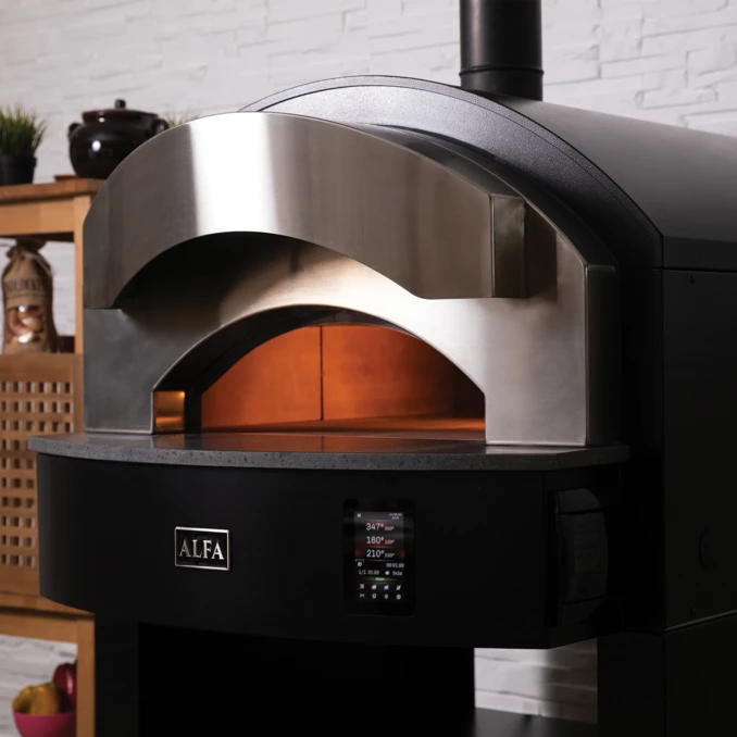 Piec do pizzy elektryczny | ALFA Forni ZENO 4 PIZZE | 500°C - COOPER