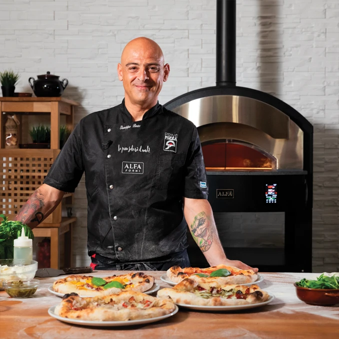 Piec do pizzy elektryczny | ALFA Forni ZENO 4 PIZZE | 500°C - COOPER
