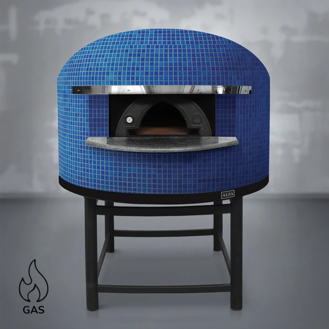 Piec do pizzy gazowy | NAPOLI M150 – 8 szt. Ø 33 cm | ALFA FORNI – PREMIUM | BLUE