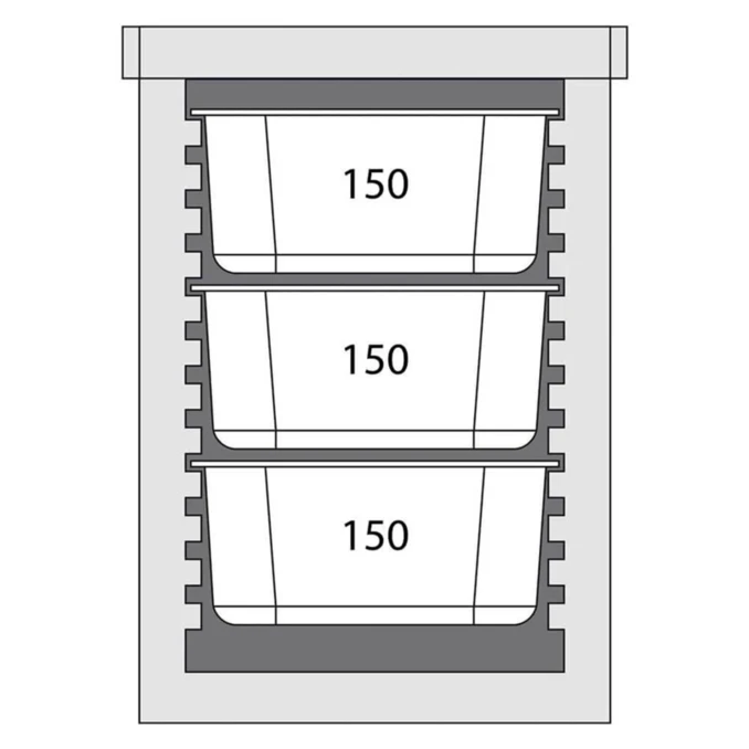 Pojemnik termoizolacyjny 12 x GN 1/1 20 mm | GastroProdukt