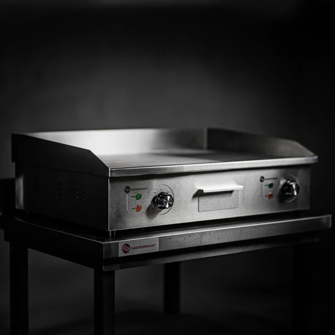 Płyta grillowa elektryczna | BBQ BIG | Ryflowana-Gładka  - PREMIUM