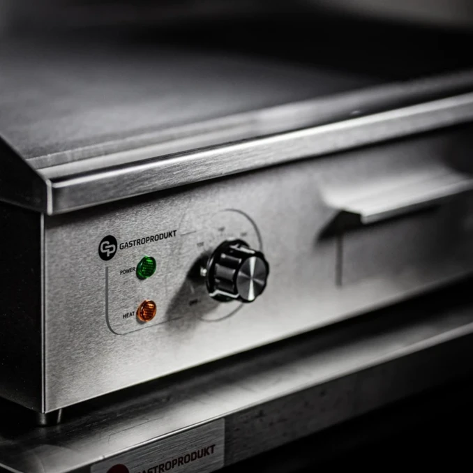 Płyta grillowa elektryczna | BBQ BIG | Ryflowana-Gładka  - PREMIUM