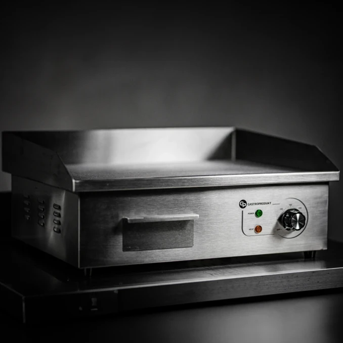 Płyta grillowa elektryczna | BBQ MINI | Gładka - PREMIUM