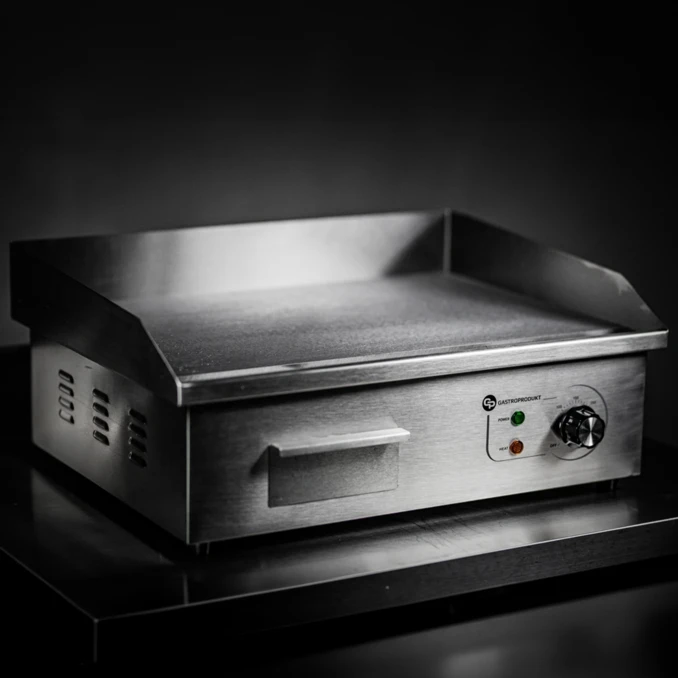 Płyta grillowa elektryczna | BBQ MINI | Gładka - PREMIUM