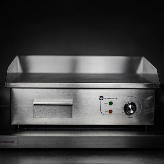 Płyta grillowa elektryczna | BBQ MINI | Gładka - PREMIUM