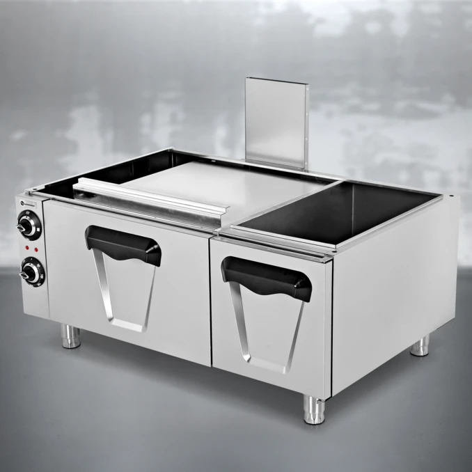 Kuchnia indukcyjna gastronomiczna 6-polowa 18kW z piekarnikiem 9kW | TIGER 700 | PREMIUM